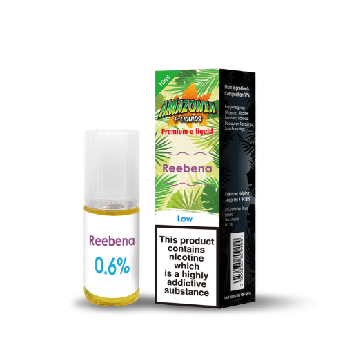 AMAZONIA VAPE JUICE 10ML E LIQUID 50/50 TPD E CIG REFILL - Pack of 20