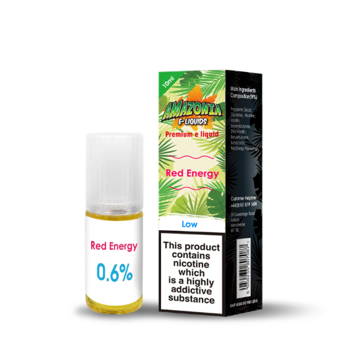 AMAZONIA VAPE JUICE 10ML E LIQUID 50/50 TPD E CIG REFILL - Pack of 20