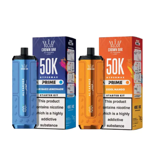 Al Fakher Hypermax Prime 50K Prefilled Pod Kit - Box of 5