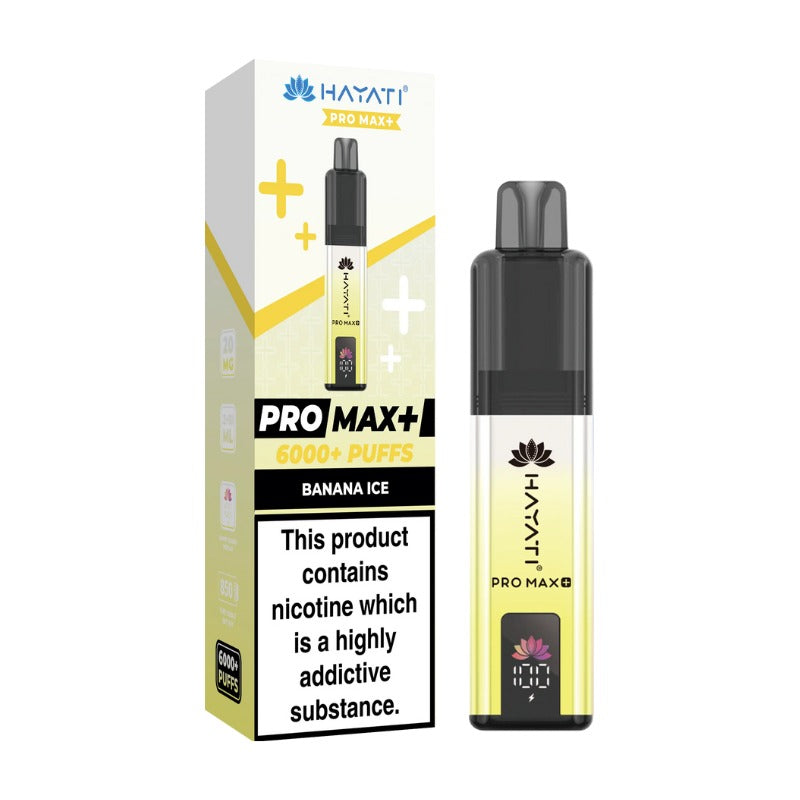 Hayati Pro Max+ 6000 Prefilled Pod Kit - Pack of 5 (Ban Proof)