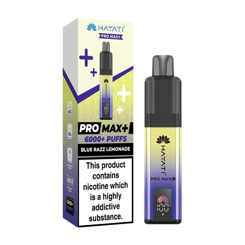 Hayati Pro Max+ 6000 Prefilled Pod Kit - Pack of 5 (Ban Proof)