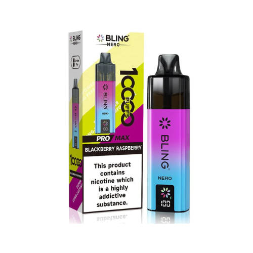 Crystal Bling Nero 10k Vape Kit Box of 5