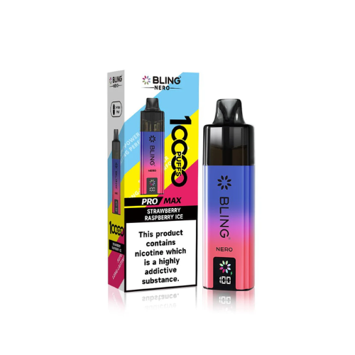 Crystal Bling Nero 10k Vape Kit Box of 5