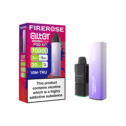 Elux Firerose Alter 7000 Puff Pod Kit - Pack of 5