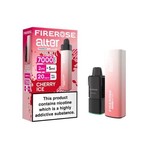 Elux Firerose Alter 7000 Puff Pod Kit - Pack of 5