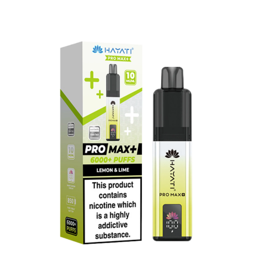 Hayati Pro Max+ 6000 10mg Prefilled Pod Kit - Pack of 5