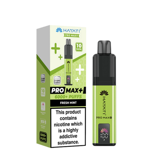 Hayati Pro Max+ 6000 10mg Prefilled Pod Kit - Pack of 5