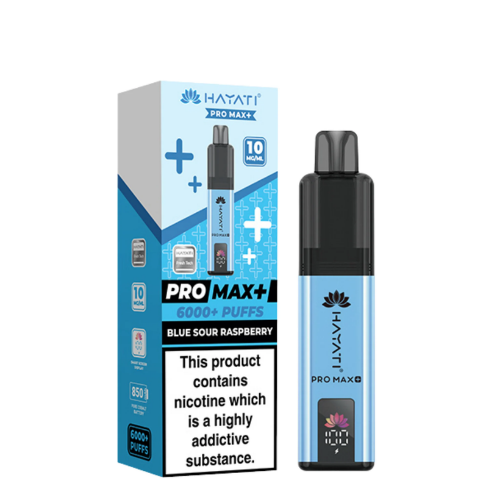 Hayati Pro Max+ 6000 10mg Prefilled Pod Kit - Pack of 5