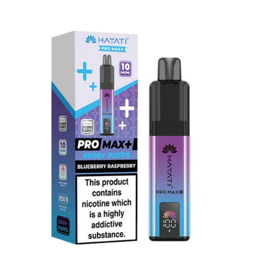 Hayati Pro Max+ 6000 10mg Prefilled Pod Kit - Pack of 5