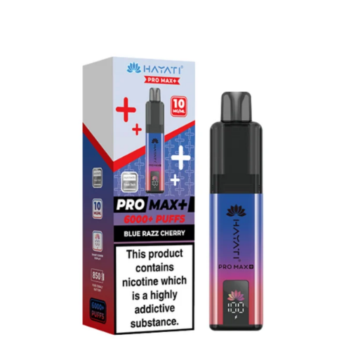 Hayati Pro Max+ 6000 10mg Prefilled Pod Kit - Pack of 5