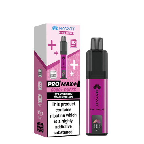 Hayati Pro Max+ 6000 10mg Prefilled Pod Kit - Pack of 5