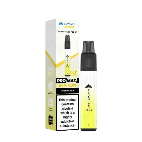 Hayati Pro Max S1 Prefilled Pod Kit - Pack of 10