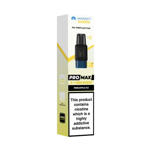 Hayati Pro Max S1 Prefilled Pods - Pack of 10
