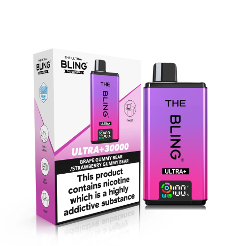 The Bling Ultra Plus 30k Prefilled Vape Pod Kit Box of 5
