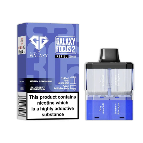 Crystal Galaxy Focus 2 30K Prefilled Pods - Box of 5