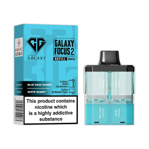 Crystal Galaxy Focus 2 30K Prefilled Pods - Box of 5