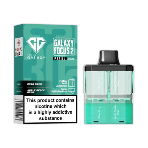 Crystal Galaxy Focus 2 30K Prefilled Pods - Box of 5