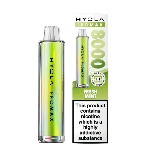 Hyola Pro Max 8000 Puffs Prefilled Pod Kit - Box of 5 (Ban Proof)