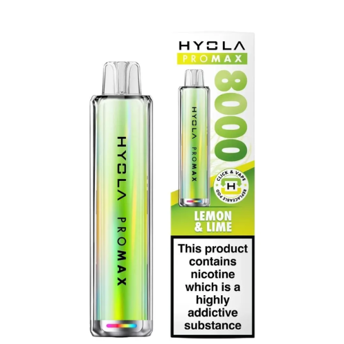 Hyola Pro Max 8000 Puffs Prefilled Pod Kit - Box of 5 (Ban Proof)