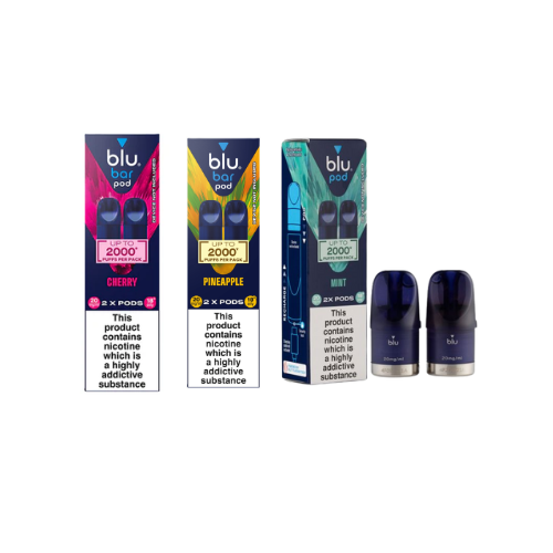 Blu Bar Prefilled Pods - Pack of 10