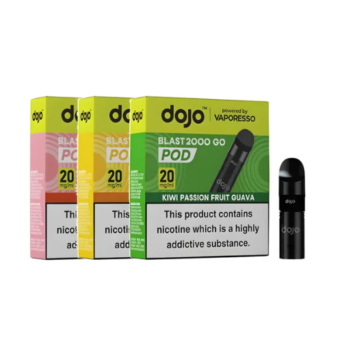 Dojo Blast 2000 Go Replaceable Pod 20mg - Pack of 5