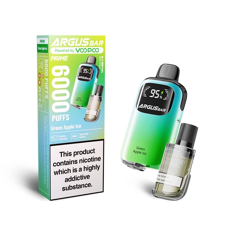 Buy Bulk ARGUS Bar Prime 6000 Disposable Vape Box of 5 - Vape Wholesale Mcr