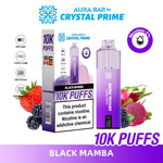 Buy Bulk Aura Bar 10K Disposable Vape By Crystal Prime Pack of 5 - Vape Wholesale Mcr