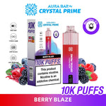 Buy Bulk Aura Bar 10K Disposable Vape By Crystal Prime Pack of 5 - Vape Wholesale Mcr