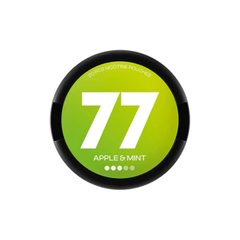 Buy Bulk 77 Medium Nicotine Pouches 10.4mg Range - Pack of 10 - Vape Wholesale Mcr