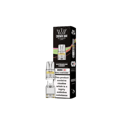 Buy Bulk Al Fakher Crown Bar Mini 3K Refill Pods - Pack of 5 - Vape Wholesale Mcr