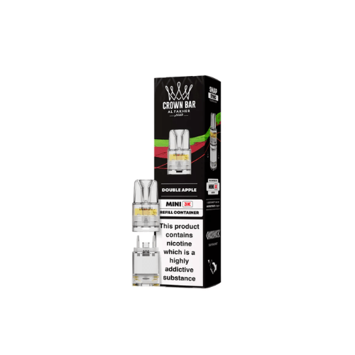 Buy Bulk Al Fakher Crown Bar Mini 3K Refill Pods - Pack of 5 - Vape Wholesale Mcr
