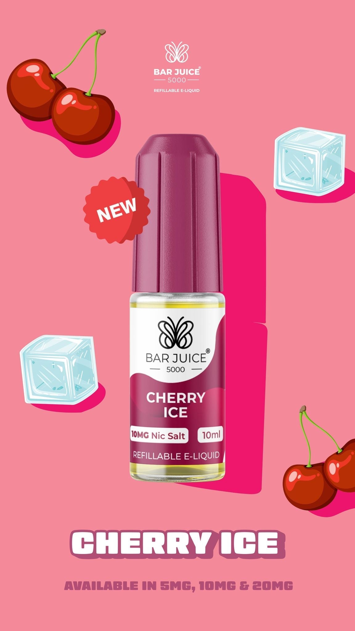 Buy Bulk Bar Juice 5000 10ml Nic Salts E - liquids Box of 10 - Vape Wholesale Mcr