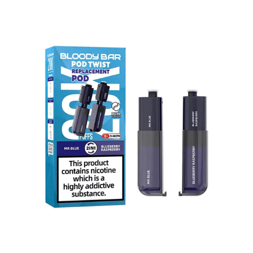 Buy Bulk Bloody Bar 20k Pod Twist Prefilled Pods - Pack of 5 - Vape Wholesale Mcr