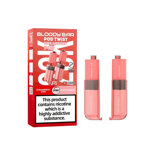 Buy Bulk Bloody Bar 20k Pod Twist Prefilled Pods - Pack of 5 - Vape Wholesale Mcr