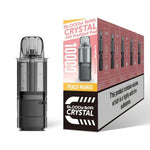 Buy Bulk Bloody Bar Crystal 10k Replacement Pods - Pack of 5 (Ban Proof) - Vape Wholesale Mcr