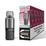 Buy Bulk Bloody Bar Crystal 10k Replacement Pods - Pack of 5 (Ban Proof) - Vape Wholesale Mcr