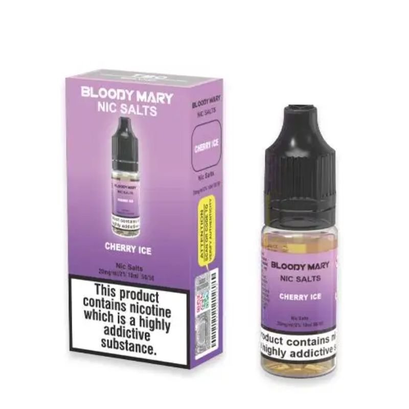 Buy Bulk Bloody Mary Nic Salt 10ml - Box of 10 - Vape Wholesale Mcr