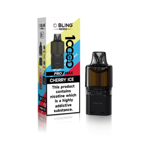 Buy Bulk Crystal Bling Nero 10k Prefilled Pods Box of 5 - Vape Wholesale Mcr