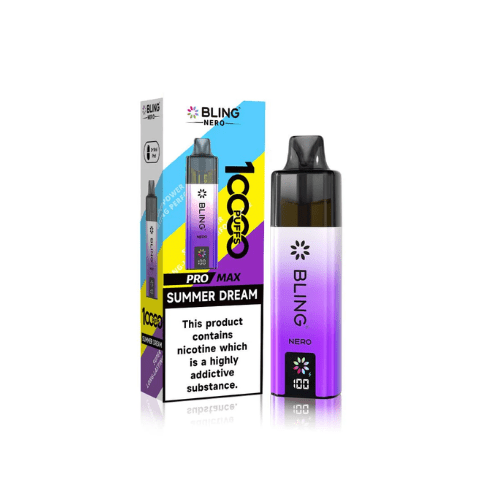 Buy Bulk Crystal Bling Nero 10k Vape Kit Box of 5 - Vape Wholesale Mcr