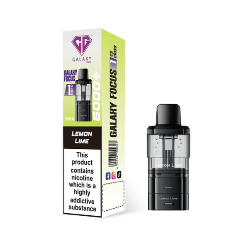 Buy Bulk Crystal Galaxy Focus 1 6000 Refill Pods - Box of 5 - Vape Wholesale Mcr