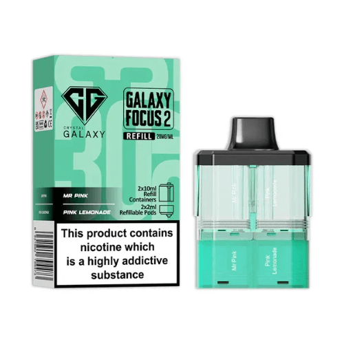 Buy Bulk Crystal Galaxy Focus 2 30K Prefilled Pods - Box of 5 - Vape Wholesale Mcr