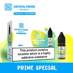 Buy Bulk Crystal Prime 7000 Nic Salts 10ml E - liquids (Box of 10) - Vape Wholesale Mcr