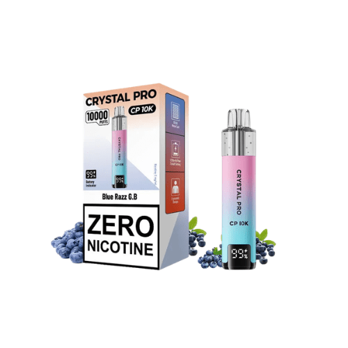 Buy Bulk Crystal Pro CP 10000 Puffs Prefilled Pod Kit 0MG NO NICOTINE - Box of 5 (Ban Proof) - Vape Wholesale Mcr