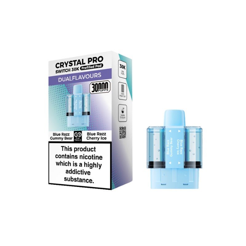 Buy Bulk Crystal Pro Switch 30K Prefilled Pods - Vape Wholesale Mcr