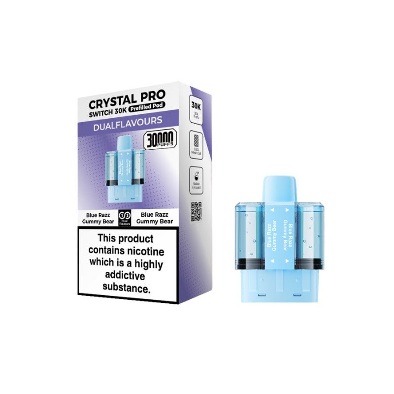 Buy Bulk Crystal Pro Switch 30K Prefilled Pods - Vape Wholesale Mcr