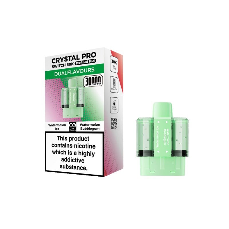 Buy Bulk Crystal Pro Switch 30K Prefilled Pods - Vape Wholesale Mcr