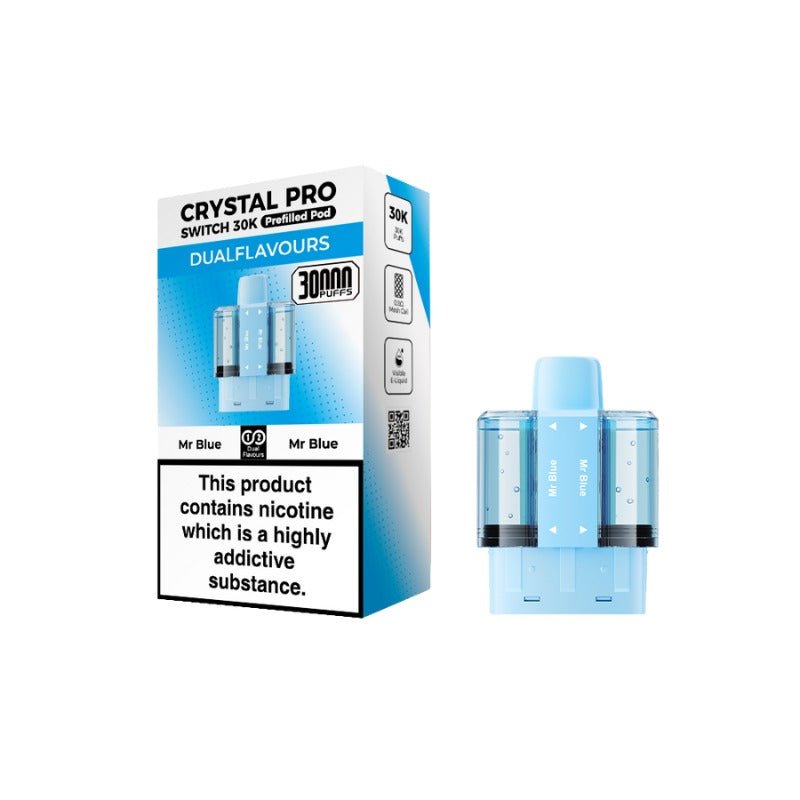 Buy Bulk Crystal Pro Switch 30K Prefilled Pods - Vape Wholesale Mcr