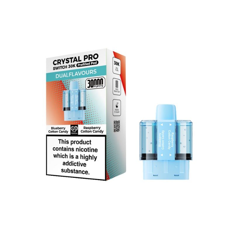 Buy Bulk Crystal Pro Switch 30K Prefilled Pods - Vape Wholesale Mcr