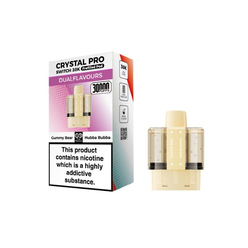 Buy Bulk Crystal Pro Switch 30K Prefilled Pods - Vape Wholesale Mcr