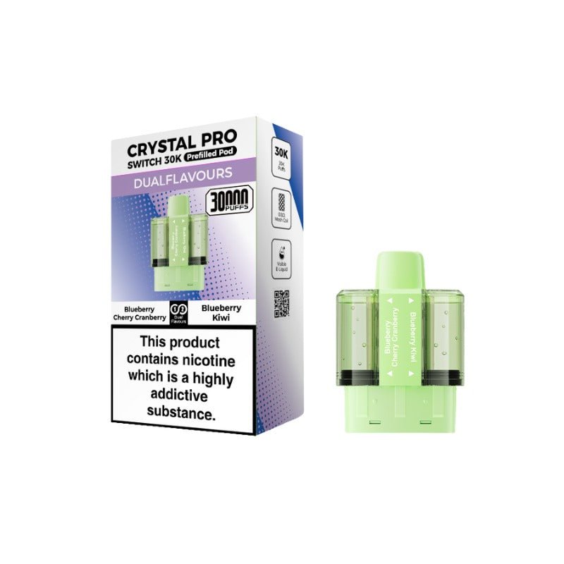Buy Bulk Crystal Pro Switch 30K Prefilled Pods - Vape Wholesale Mcr